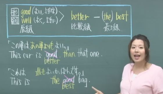 秀英ｉｄ予備校 中2 実力養成 英語 Good Wellの比較級 最上級 我が家の ネット塾 体験記 中学生 高校生コース